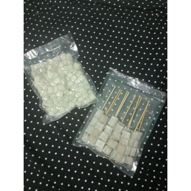 

Cimin dan Sate Aci Gratis bumbu tabur