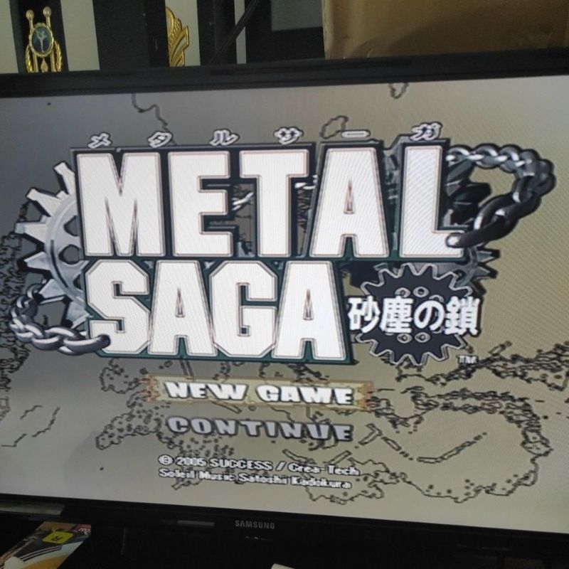 Kaset Cd Ps2 Original Metal Saga