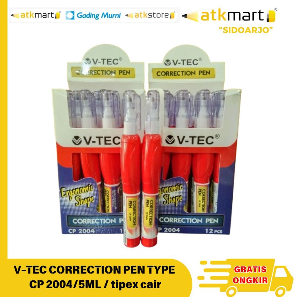 

VTEC CORRECTION PEN TYPE CP 2004/5ML / tipex cair