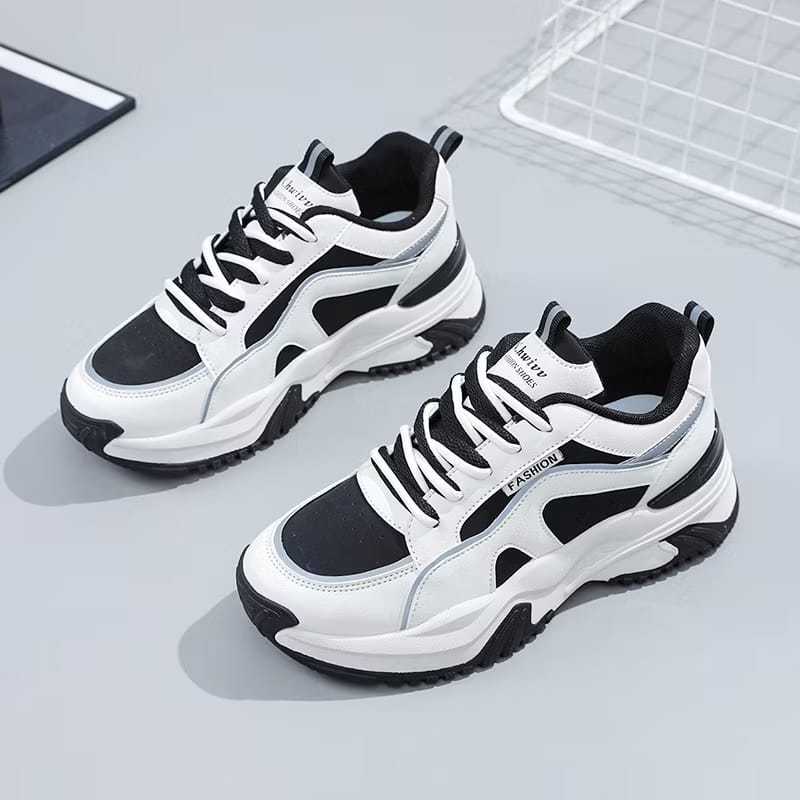 RK_Sepatu Sneakers Wanita Marsha Korea Fashion Style