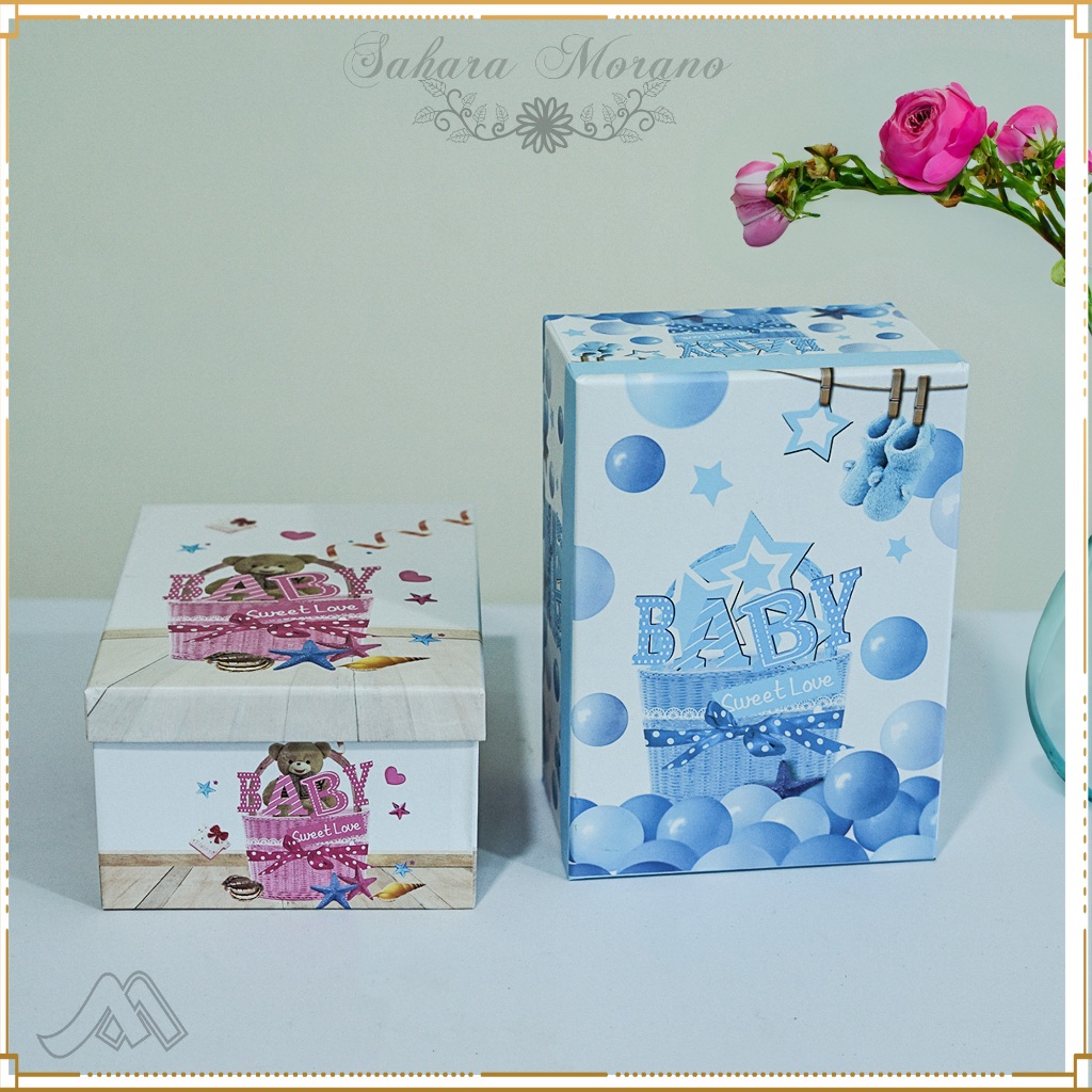 Gift Box Hampers Baby / Kado Lahiran Bayi / Hampers Bayi / Kado Bayi