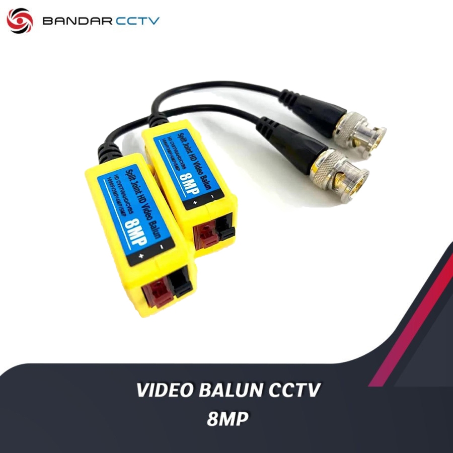 Video Balun CCTV 8MP