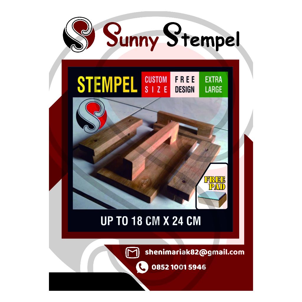 

Custom Stempel Khusus Extra Jumbo