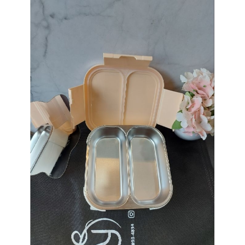 Dubblin LunchBox Square-Lunch box stainless steel