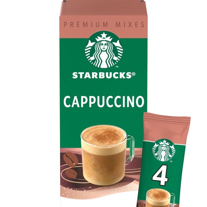 

Starbucks Cappuccino Coffee4 X 14g Sticks