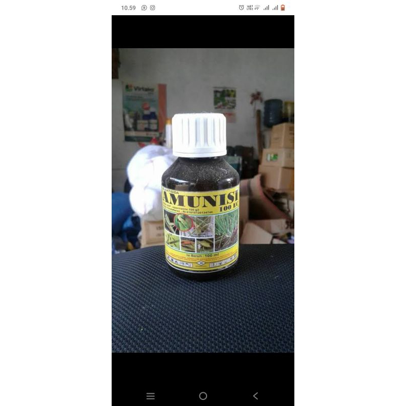 AMUNISI insektisida sipermetrin 100 ec, 100ml