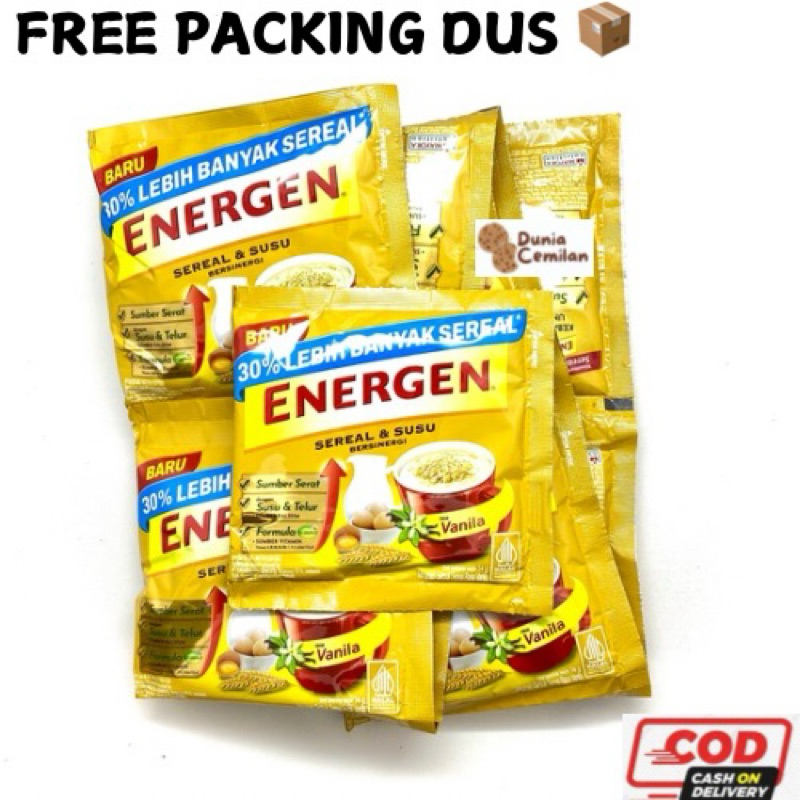

p4yu [TERMURAH!!] ENERGEN Sereal dan Susu 1 RENCENG isi 10x32gr - Sarapan Sehat Murah Praktis