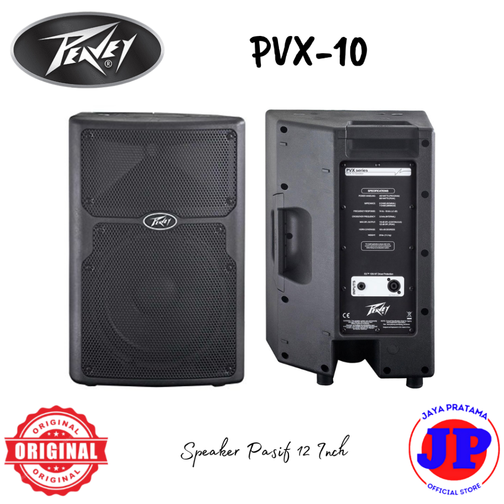 Peavey PVX10 Speaker Pasif 10 Inch Original Passive PVX-10