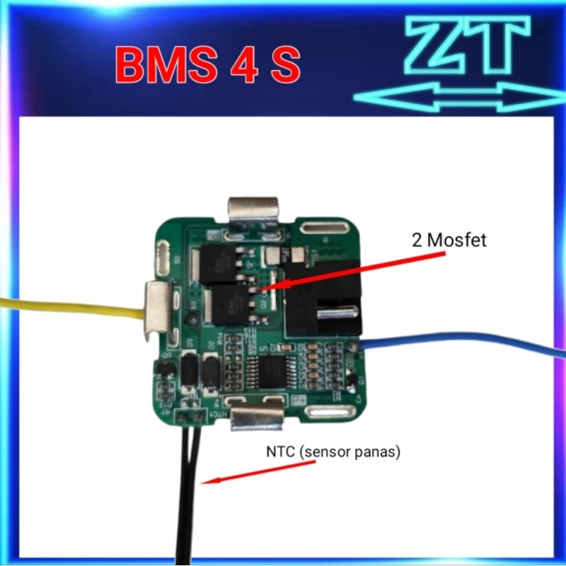 BMS 4S 2mosfet