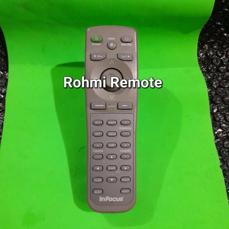 REMOTE REMOT PROYEKTOR PROJECTOR INFOCUS LASER POINTER 6006107 ORIGINAL