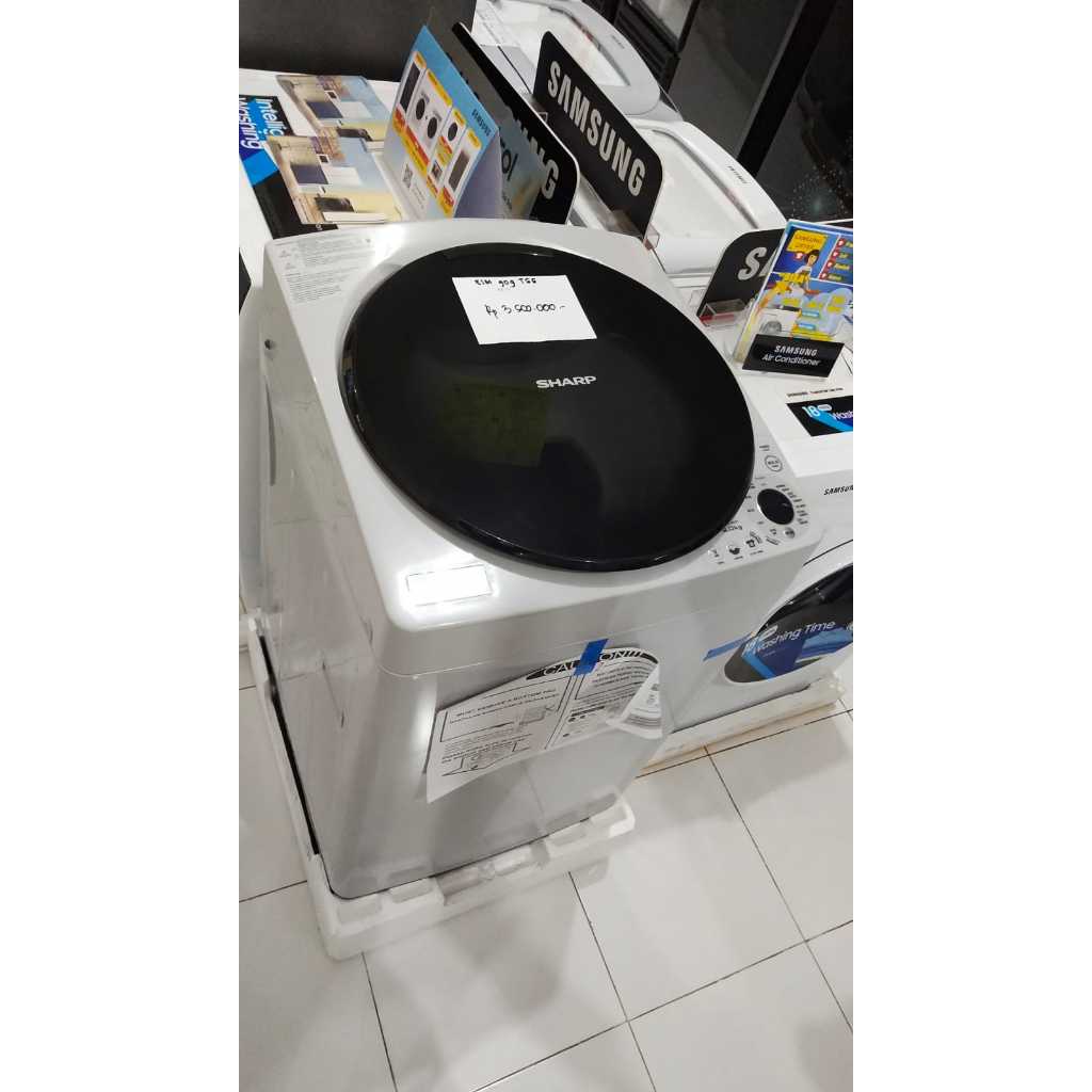 Mesin Cuci Sharp Top Loading ESM 909 TGG 9 Kg