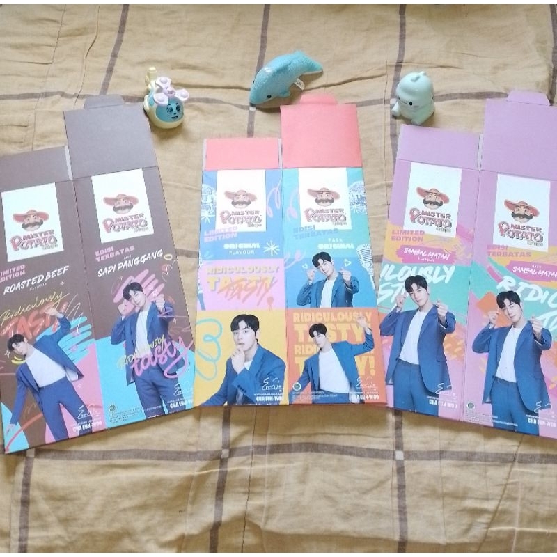 Box Mister Potato X Cha Eunwoo