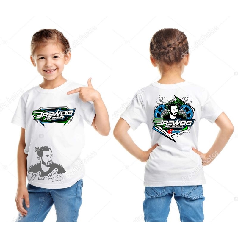 KAOS BREWOG AUDIO ANAK ANAK ORIGINAL TERBARU