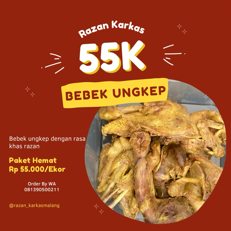 

Frozen Food | Bebek Ungkep Frozen