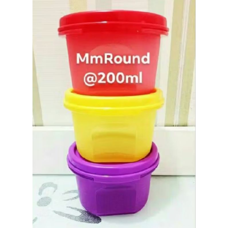 Tupperware promo mm round