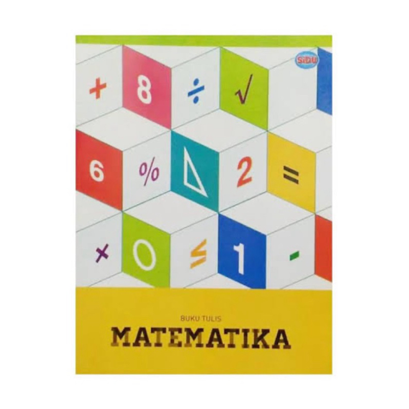 

BUKU TULIS SiDU MATEMATIKA 38 LEMBAR (10pcs)