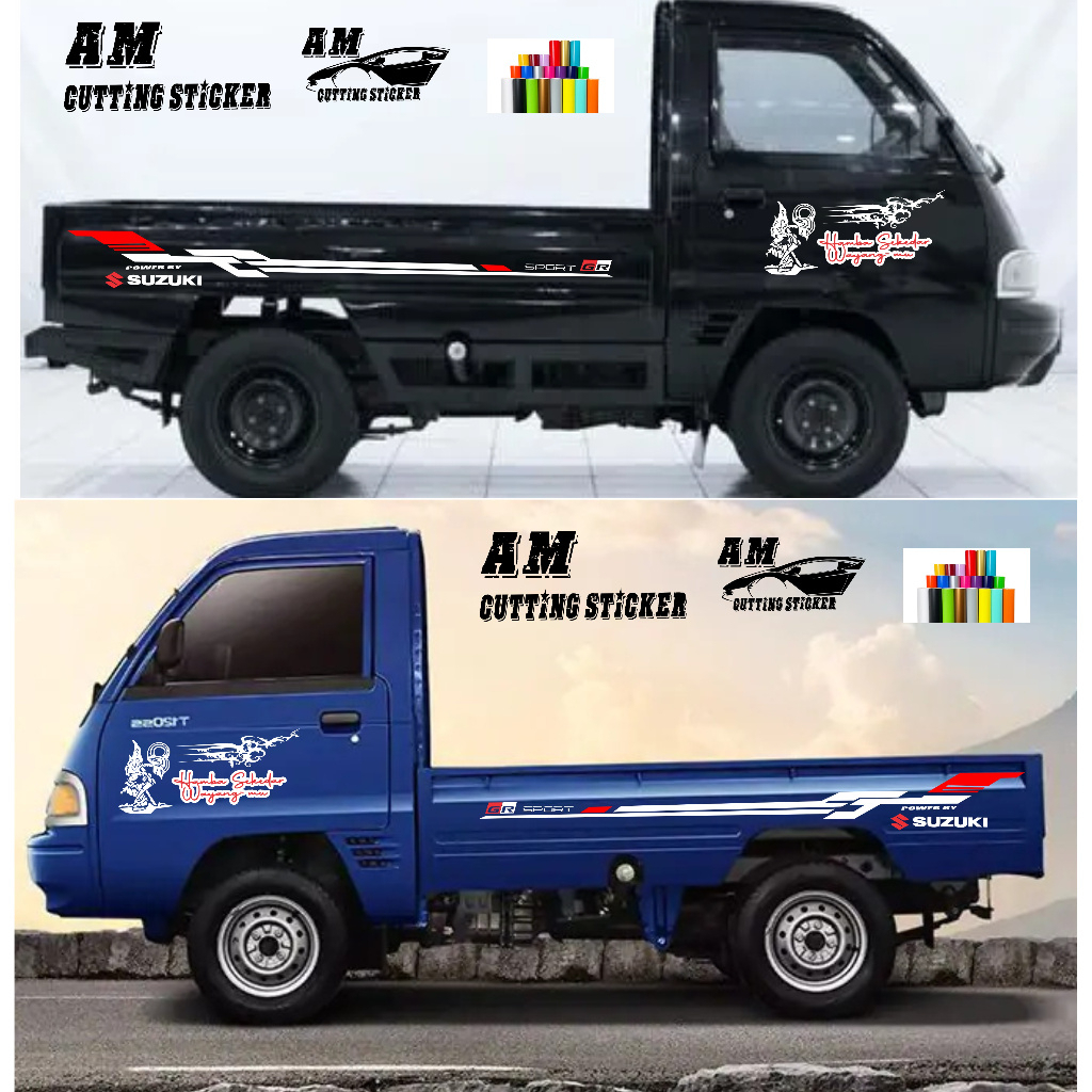 Stiker Mobil Pick Up Stiker Pick Up Colt T 120ss New Carry Futura