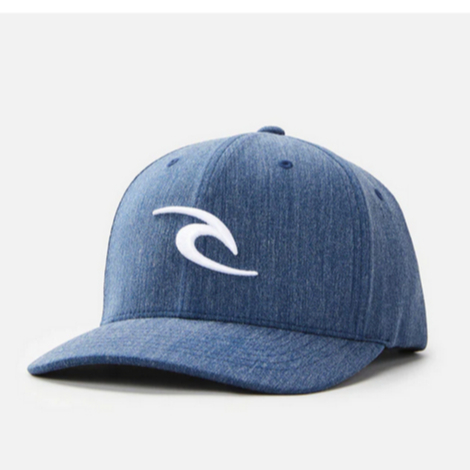 Topi RIP CURL TEPAN Flexfit Cap Navy  Original