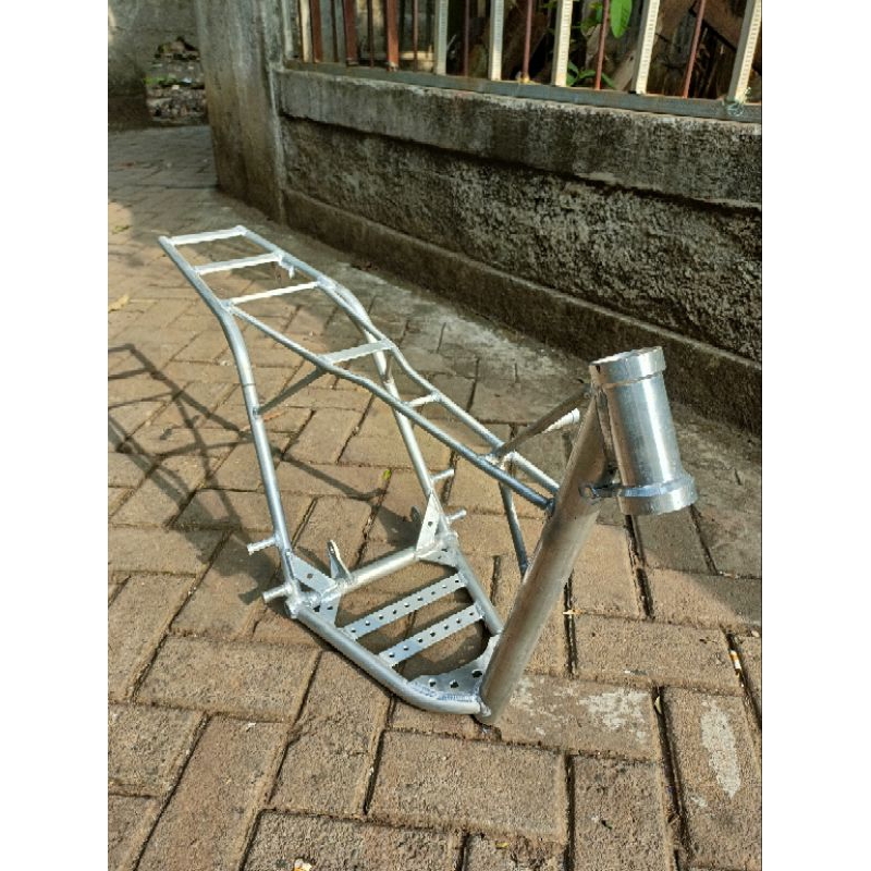 frame rangka kerangka aluminium yamaha mio drag