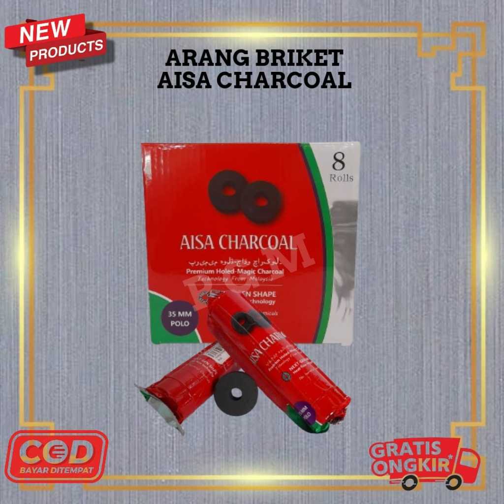 Grosir Arang Magic Aisya Charcoal Magic Arang Magic Aisa Charcoal 1 Box 8 Roll