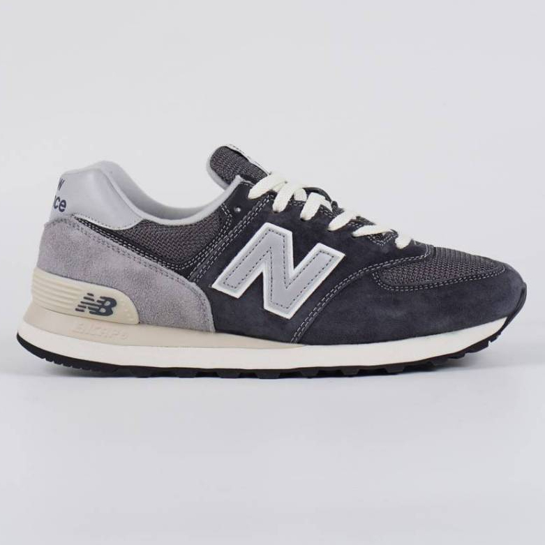 Sepatu New Balance 574 CNY Black Grey White U574GM2 GM2 Hitam Abu Putih Sneakers Pria Sport NB