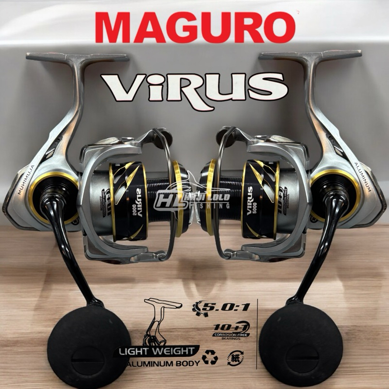 Reel Spinning Maguro Virus SW