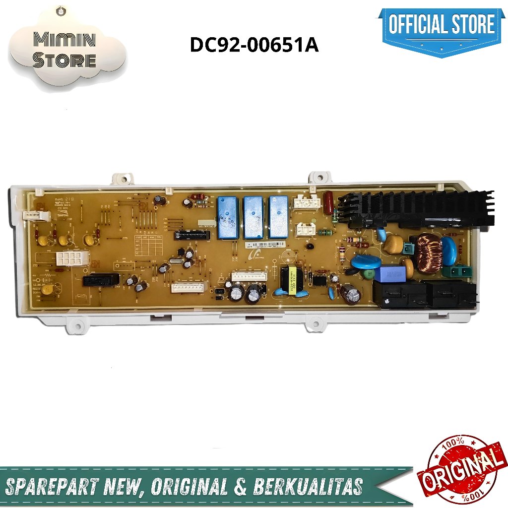 MODUL PCB DISPLAY MESIN CUCI SAMSUNG ORIGINAL WF1752WPV