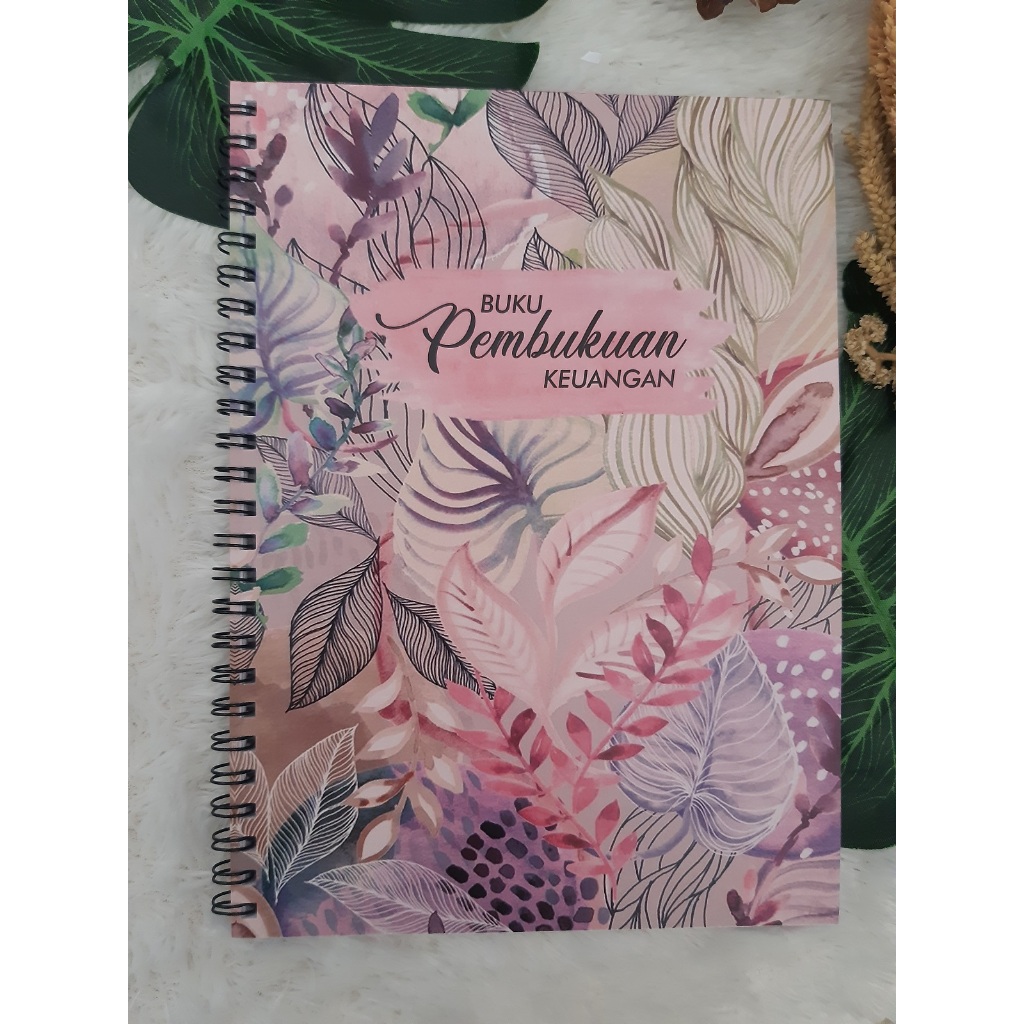 

ES88 BUKU PEMBUKUAN KEUANGAN JILID SPIRAL UK A5 ISI 100 HAL