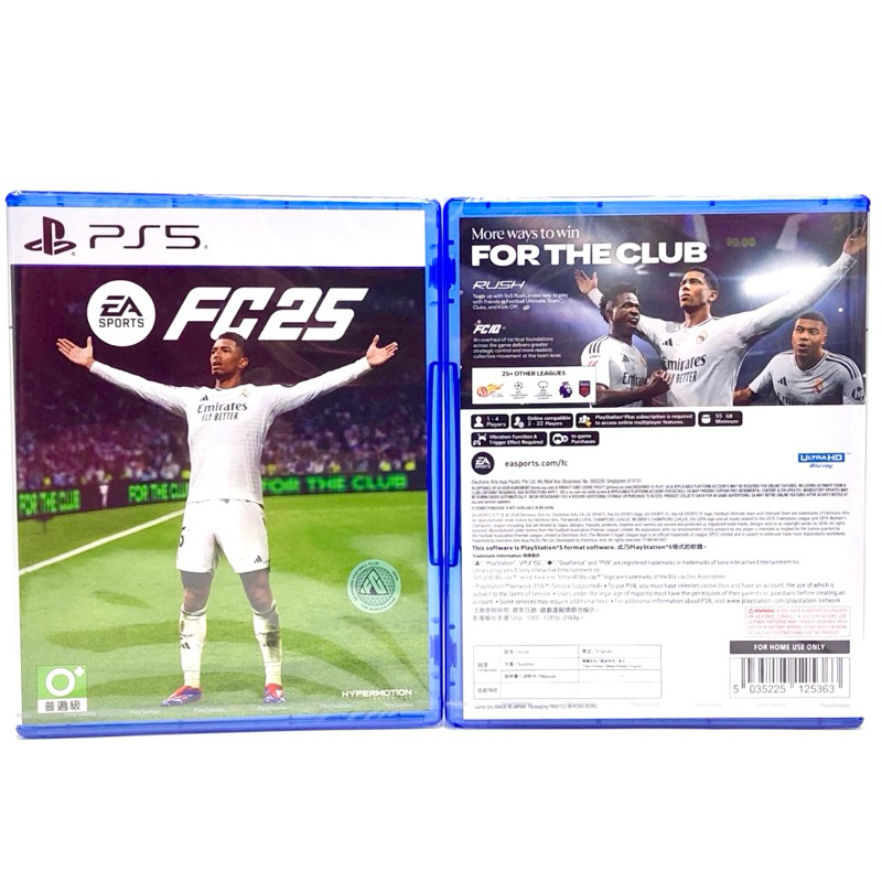 EA Sports Fc 25 Ps5 Kaset Ea Sports Fc 25 Ps5 Region 3 Asia CD Game Playstation 5 Original Ea sport 