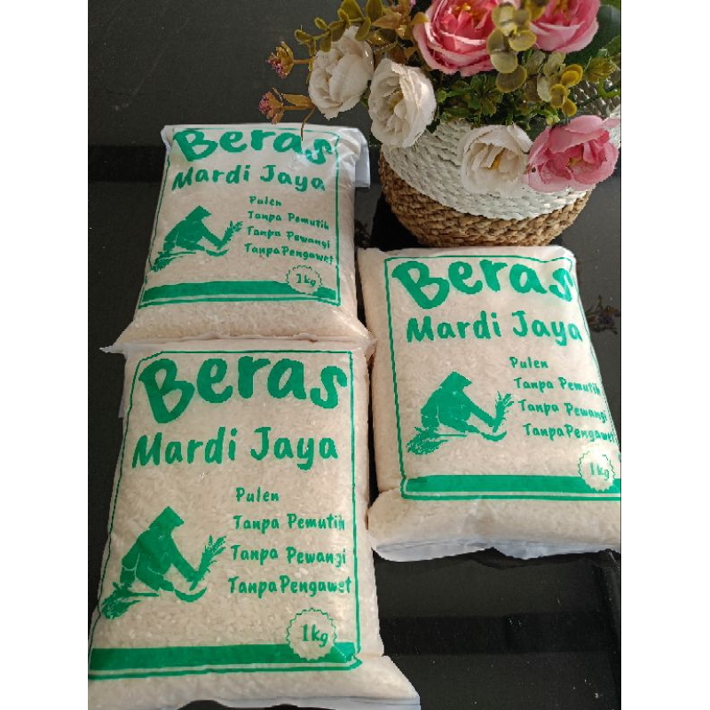 

BERAS KEMASAN 1KG/Beras Segar dari selepan/Beras hasil panen