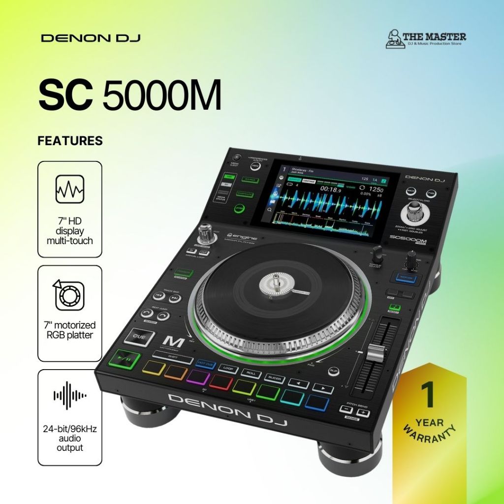 [Ready Stock] Denon DJ SC-5000M | SC-5000M | SC 5000M