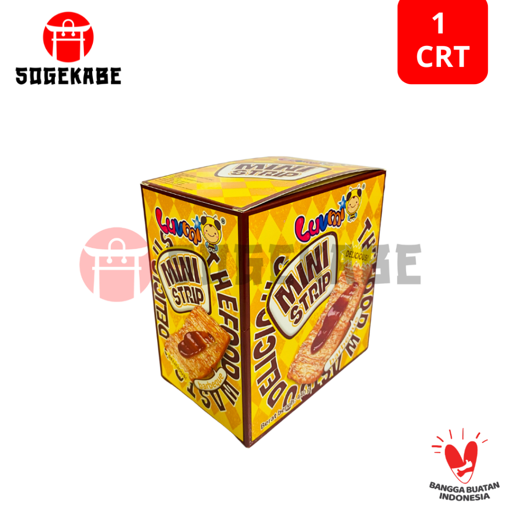 

aLuvmi Mini Strip Barbeque & Spicy Mala - KARTON