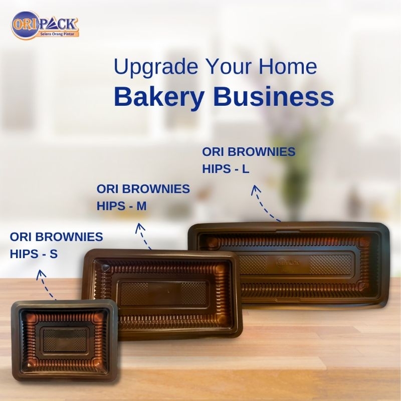 

(1 pack isi 50 pcs) Oripack brownies S/M/L