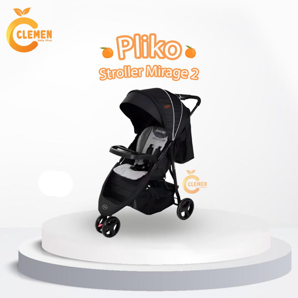Stroller Pliko Mirage 2 (Kereta Dorong Bayi)
