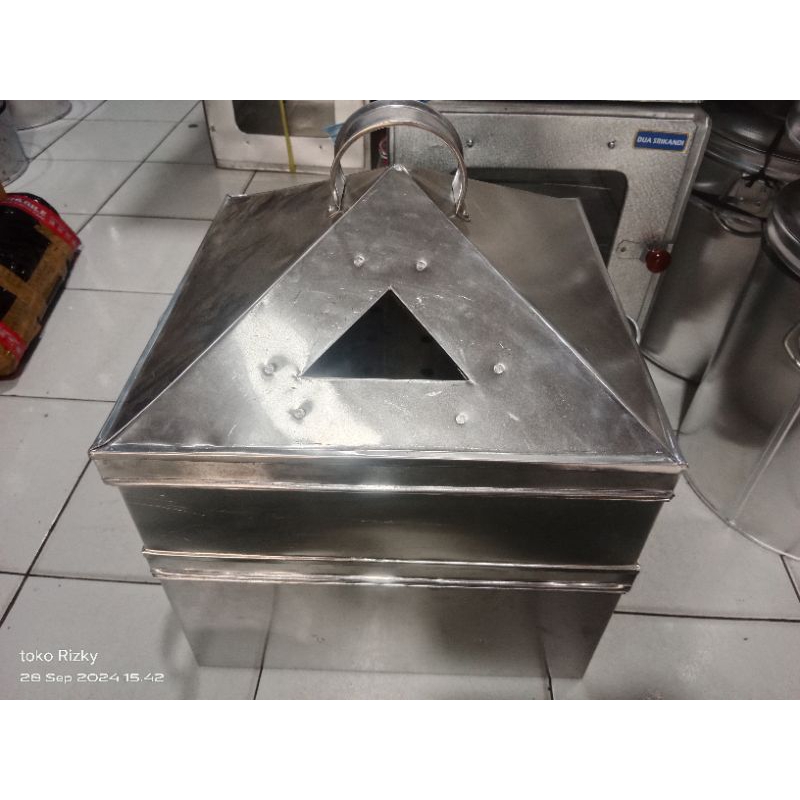 langseng kotak susun/kukusan dimsum uk40