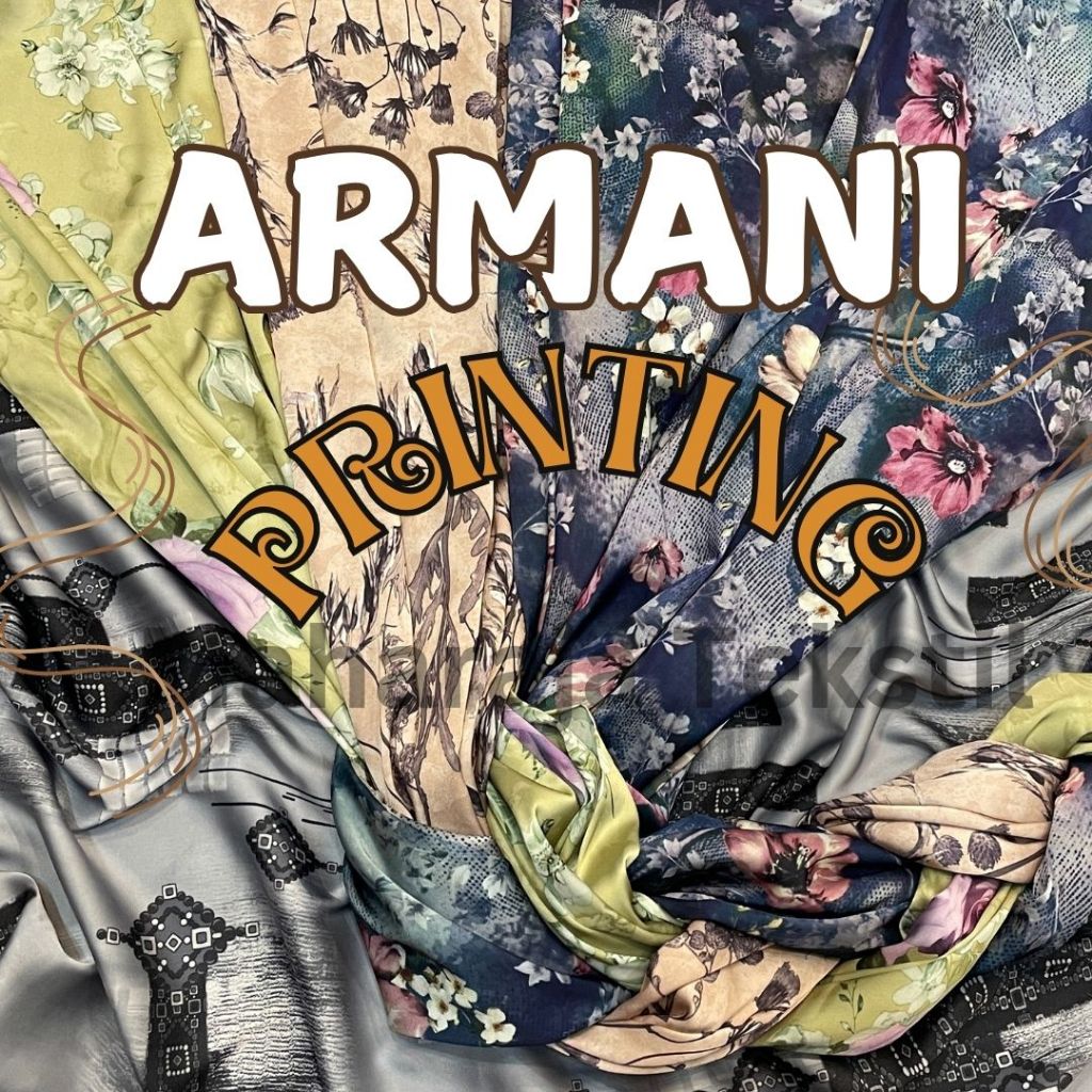 Armani Silk Print / Armani Print / Armani Motif / Silky Print / Armani Print Motif / Silk Motif