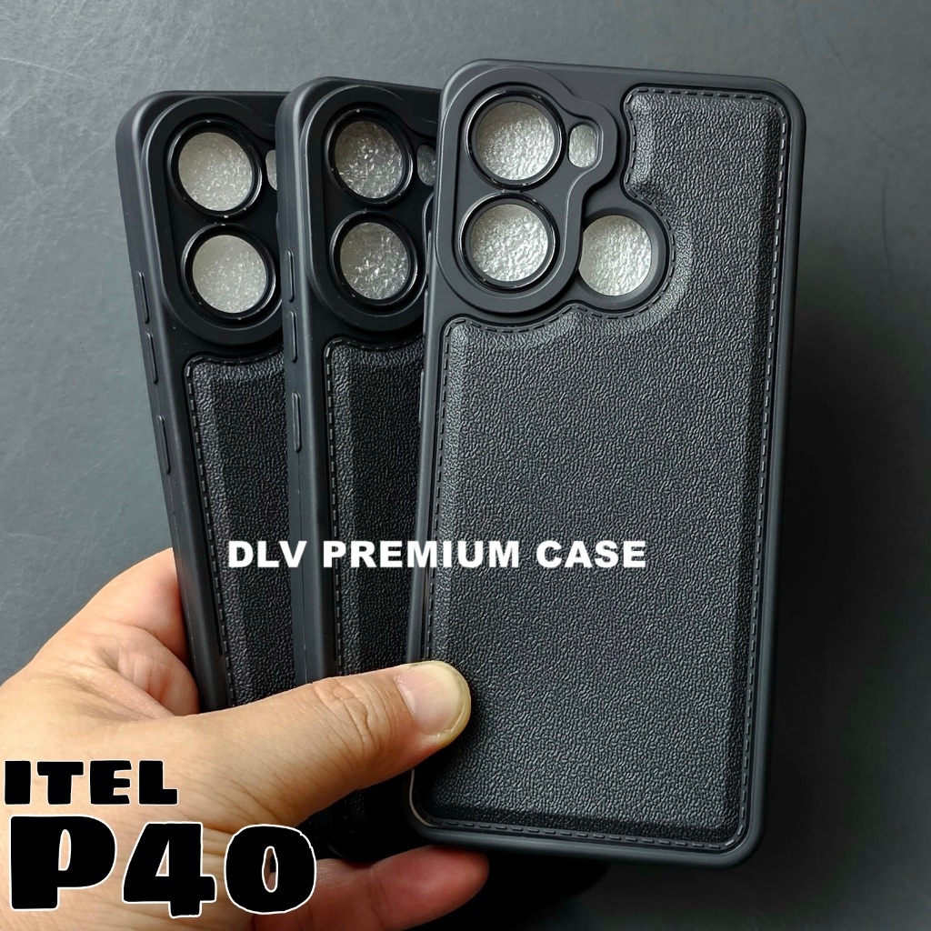 ITEL P40 CASE LEATHER PRO CASE BLACK ITEL P40