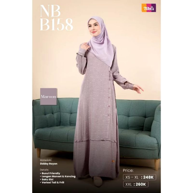 Ready Stok Gamis Nibras Promo//Nibras Promo Murah