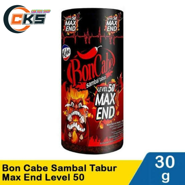 

Bon Cabe Sambal Tabur Level 50 KOBE EXTRA HOT MAX LEVEL