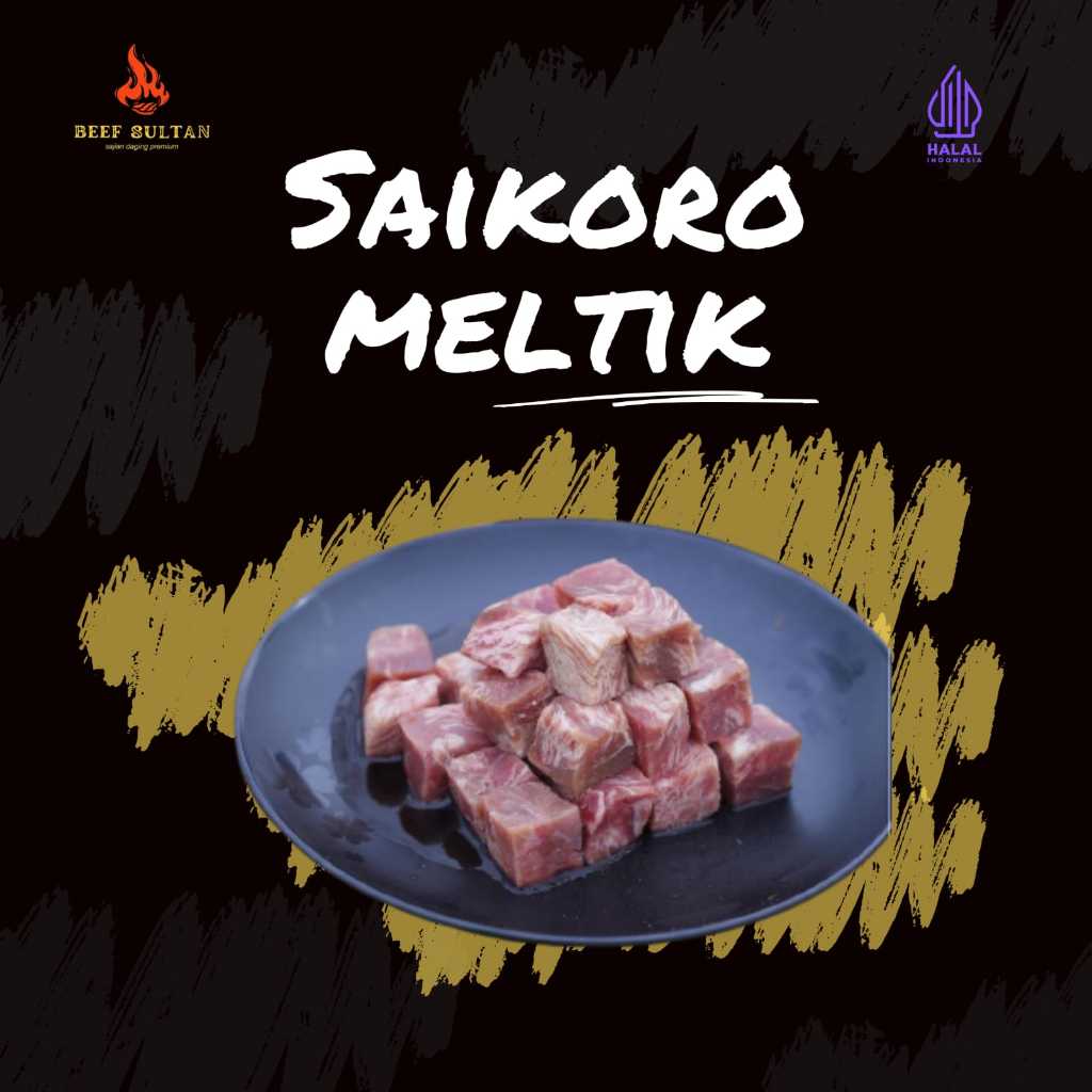 

Wagyu Meltik Saikoro | Beef Wagyu Meltique Cube | Saikoro Beef Wagyu Meltik | Beef BBQ Yoshinoya | Daging Sapi Import Halal | Daging Sapi Saikoro