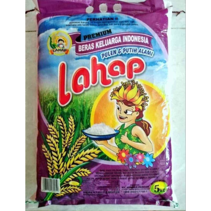 

Beras lahap 5kg