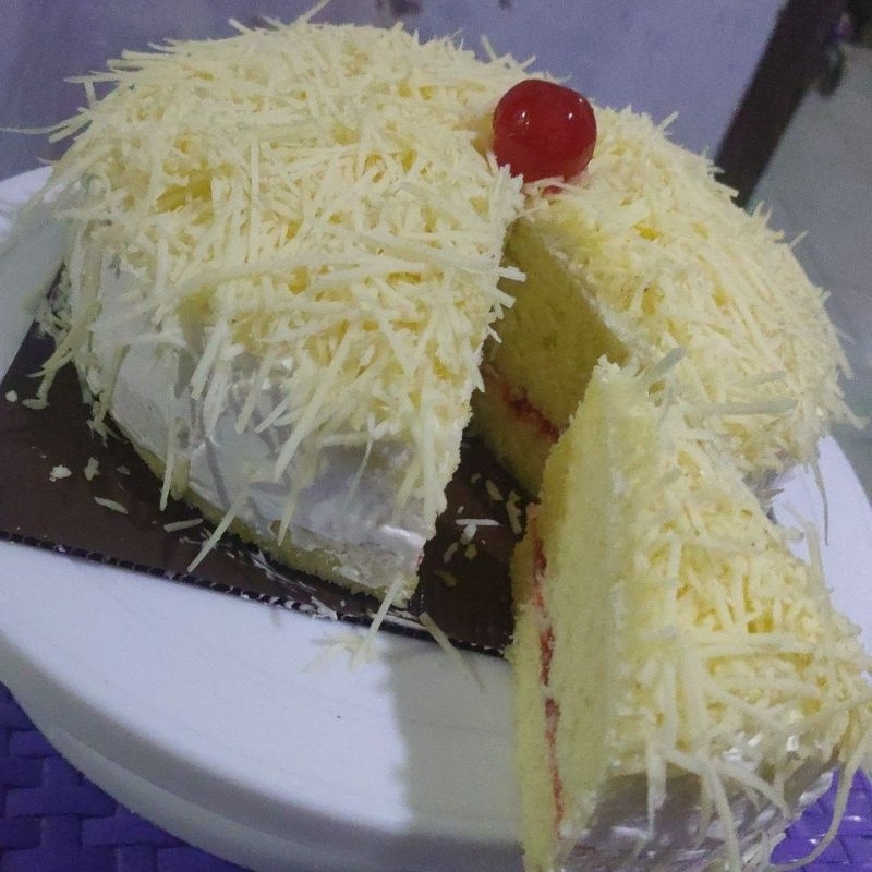 

cheese cake Doble selai strawberry diameter 18