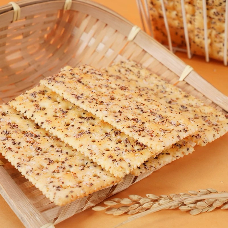 

QH Golden Fuji Chia Seed Tricolor Quinoa Soda Biscuit 230g Truffle With Quinoa And Chia Seed