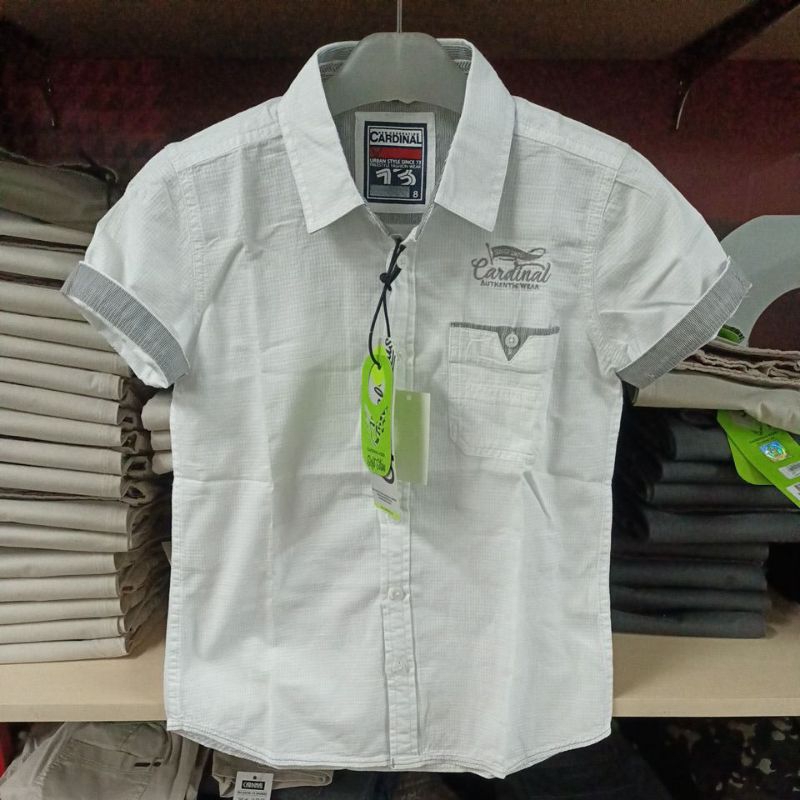 CARDINAL KIDS KEMEJA/KEMEJA KIDS CARDINAL ORIGINAL