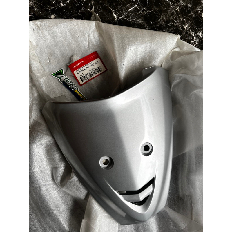 cover panel dasi dada depan fr honda karisma karisma x d 125 biru silver original