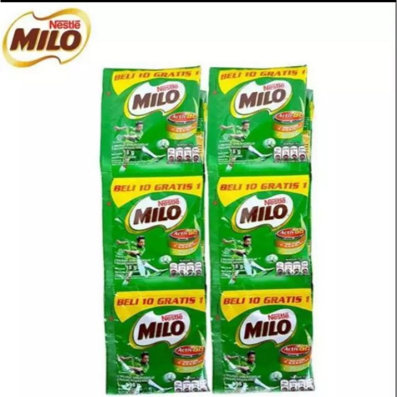 

MILO RENTENG 1 RENTENG ISI 11 SACHET