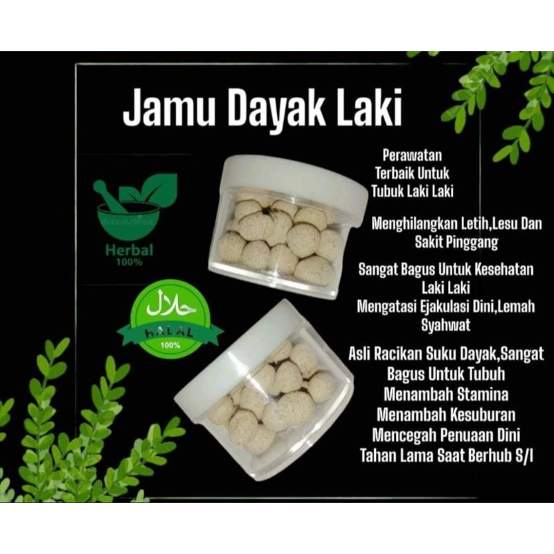 

jamu dayak laki