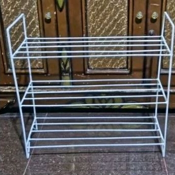 RAK SEPATU SUSUN 3 & RAK BUNGA SUSUN 3/ STANDING POT BUNGA SUSUN 3 / RAK SERBAGUNA MINIMALIS MURAH