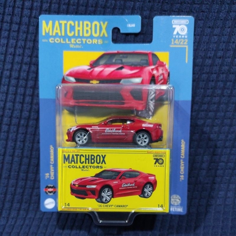 Matchbox Collectors Chevy Camaro Edelbrock Merah