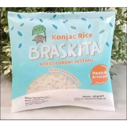 

BRASKITA Beras Porang Instant 40gr